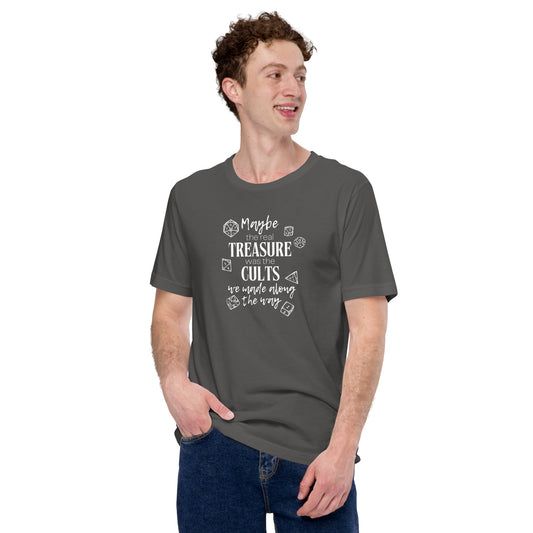 Maybe the Real Treasure - Cults D&D Unisex t-shirt