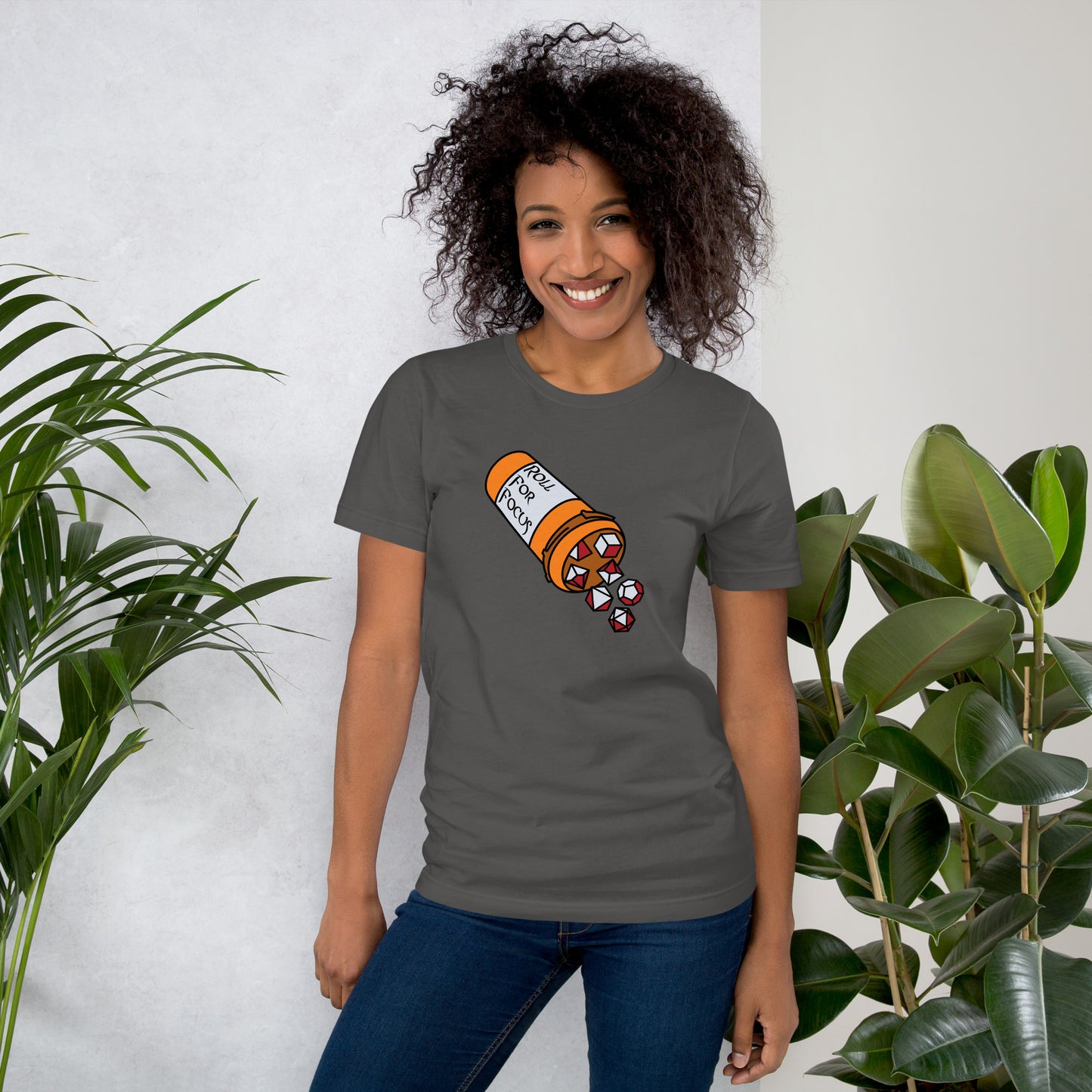 Roll for Focus Logo - Unisex t-shirt