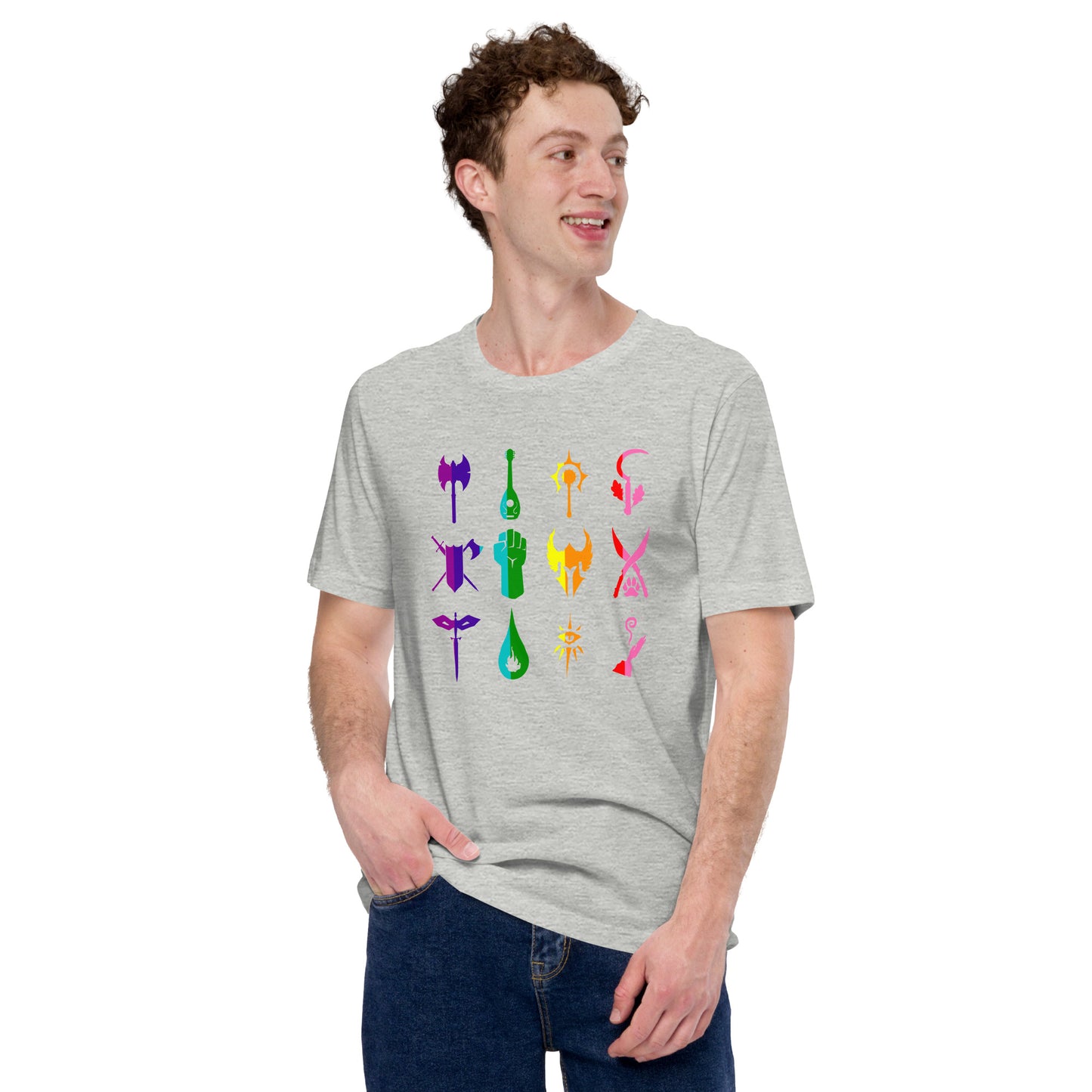 PRIDE D&D Class Shirt Unisex t-shirt