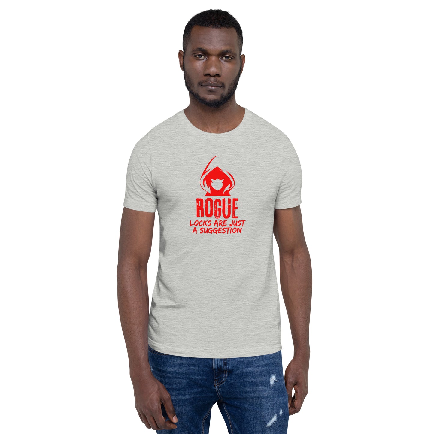 Rogue D&D Locks are just a suggestion Unisex t-shirt