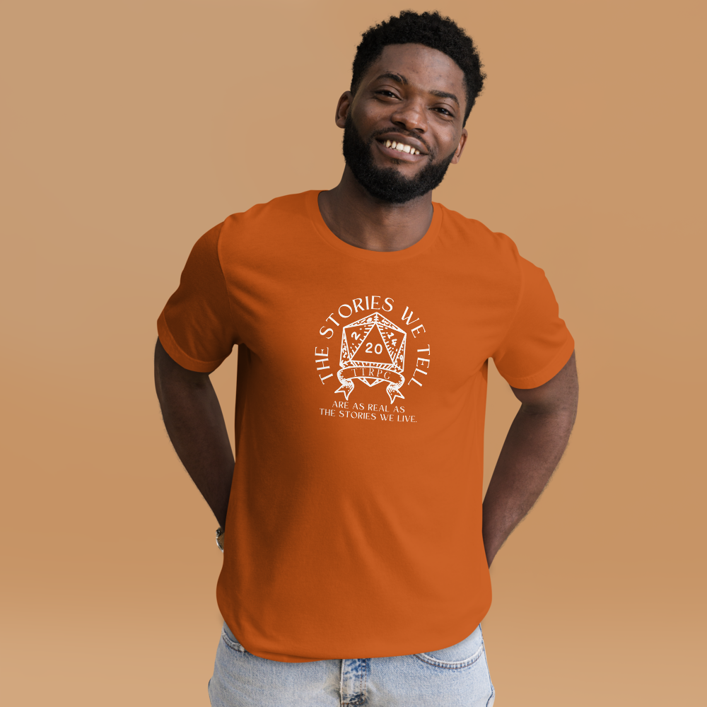 The stories we tell together -  TTRPG D&D Unisex t-shirt