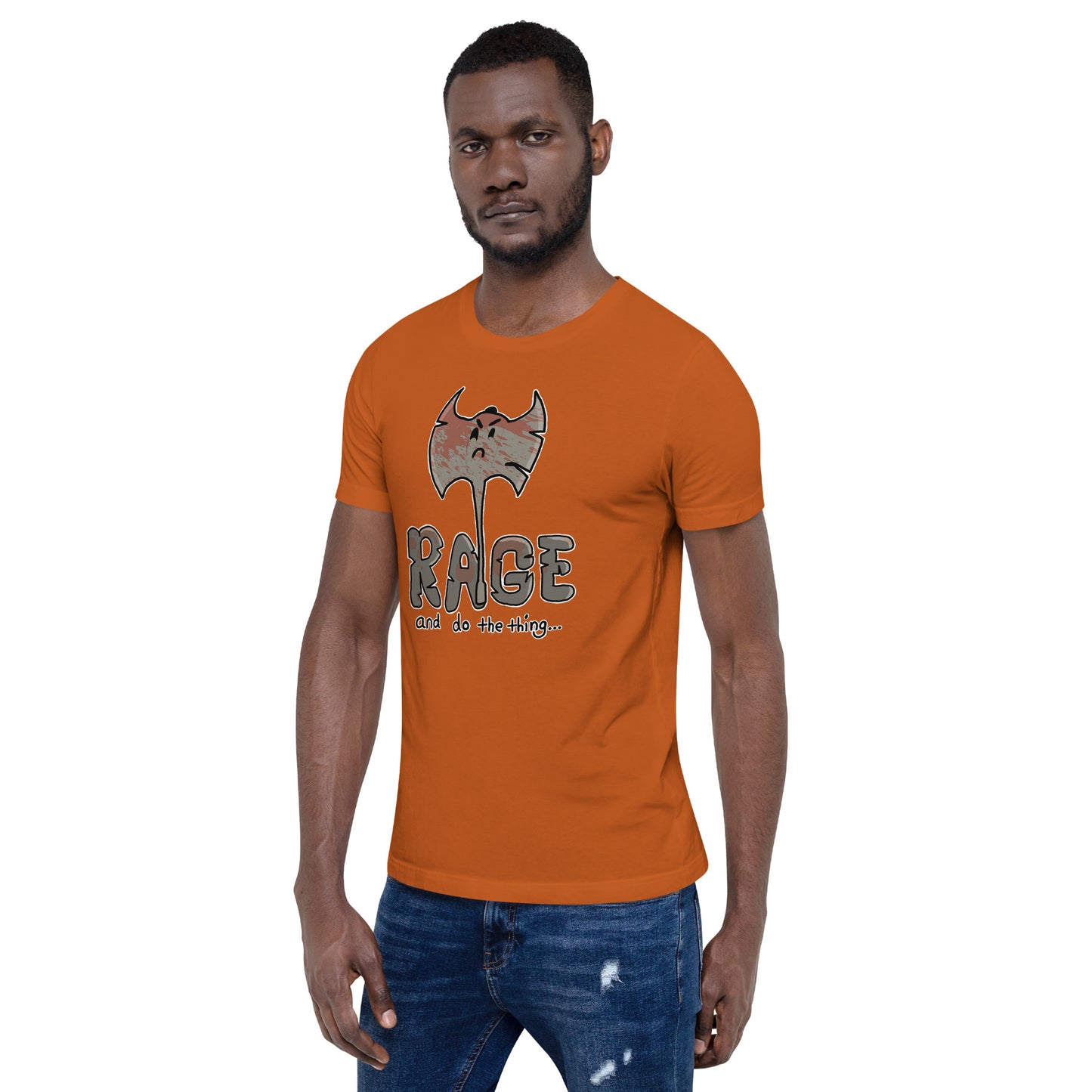 Rage and do the thing | Ten Rabid Bears Unisex t-shirt