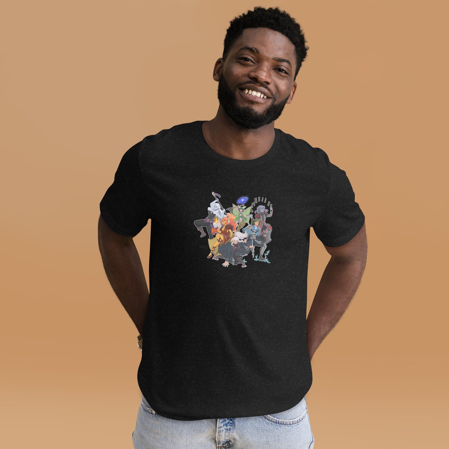 Roll For Your Lives Group Unisex t-shirt