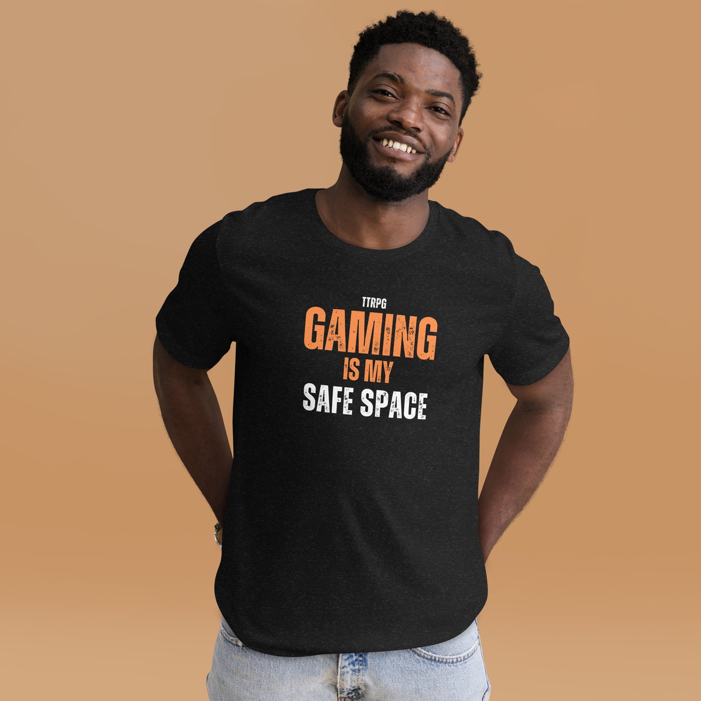 TTRPG Gaming is my Safe Space | Cult of the D20 Is Unisex t-shirt