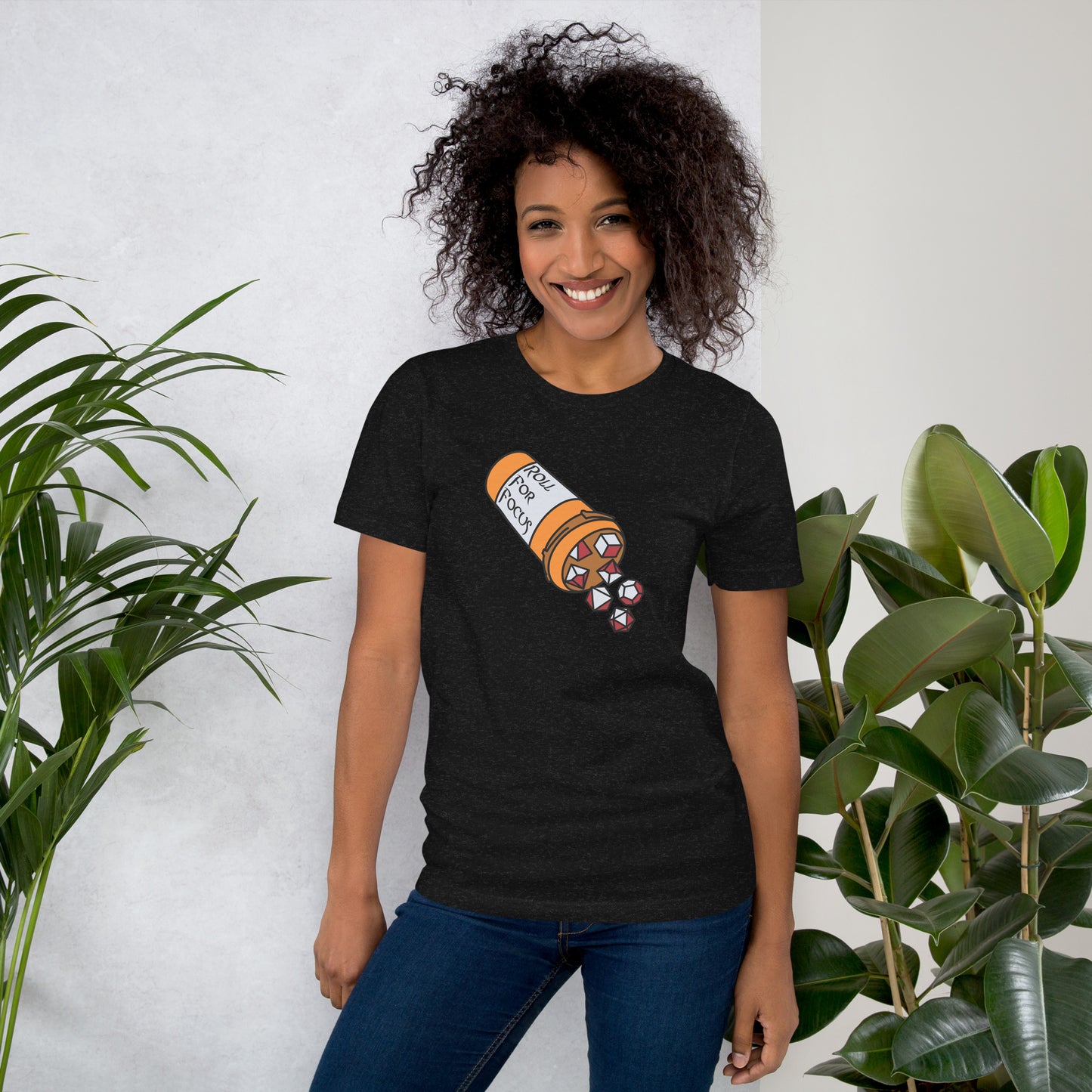 Roll for Focus Logo - Unisex t-shirt