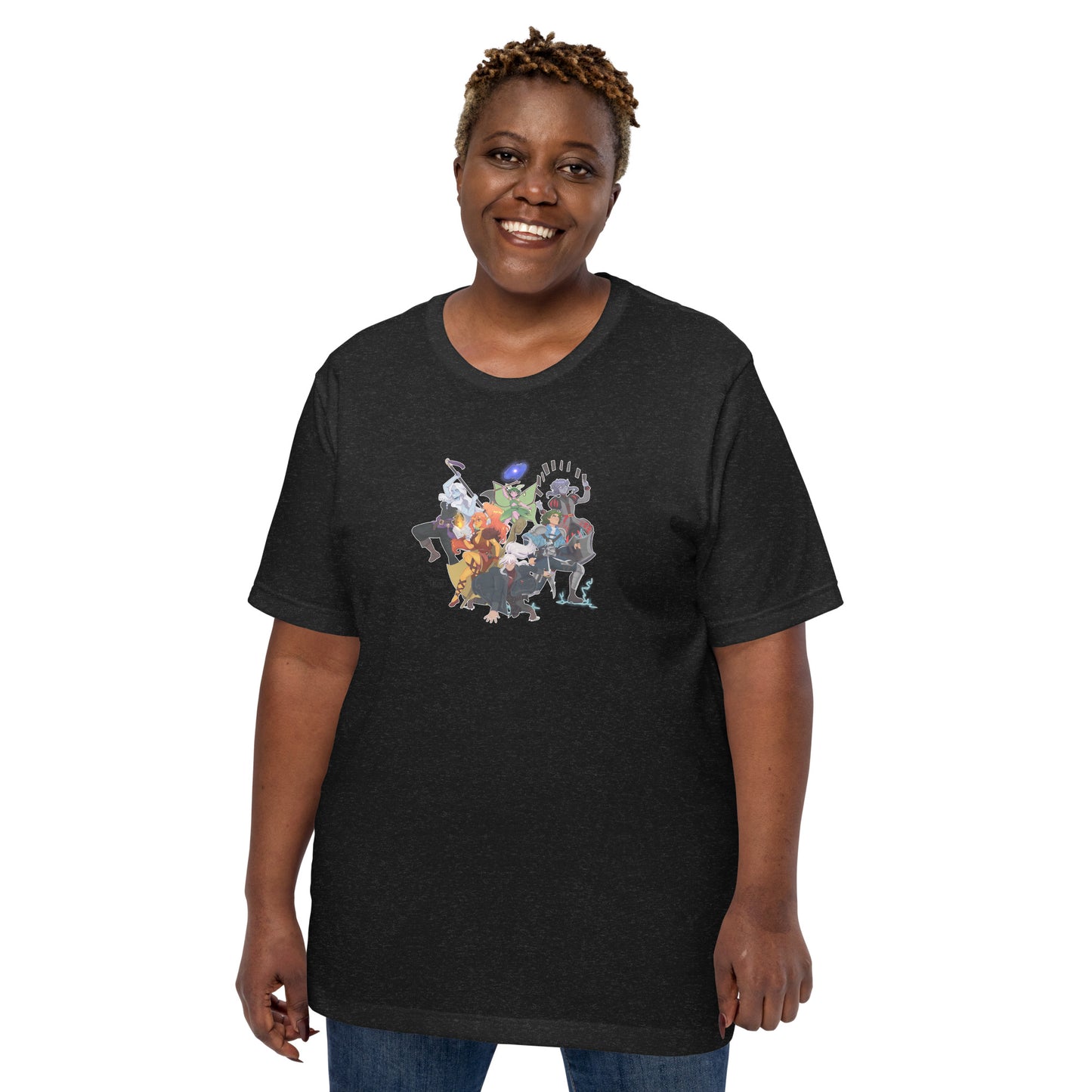 Roll For Your Lives Group Unisex t-shirt