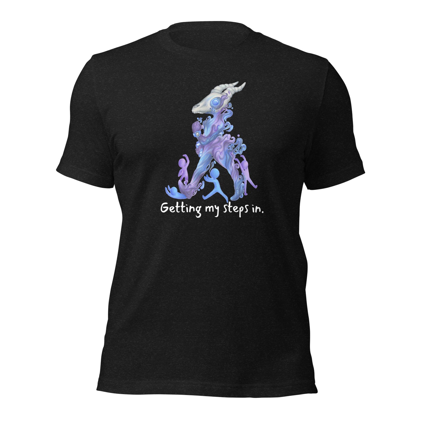 Getting my steps in | Unlife is Good Unisex t-shirt