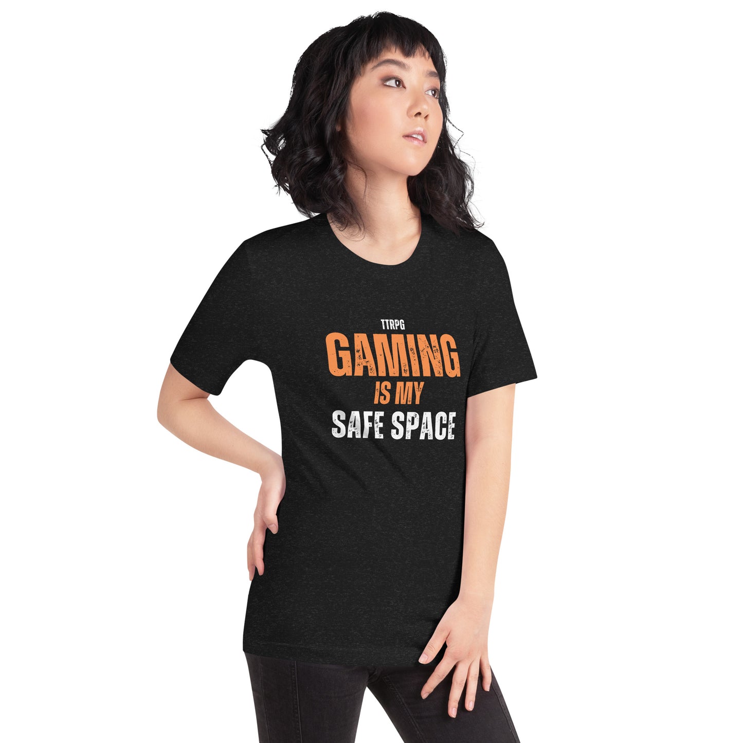 TTRPG Gaming is my Safe Space | Cult of the D20 Is Unisex t-shirt