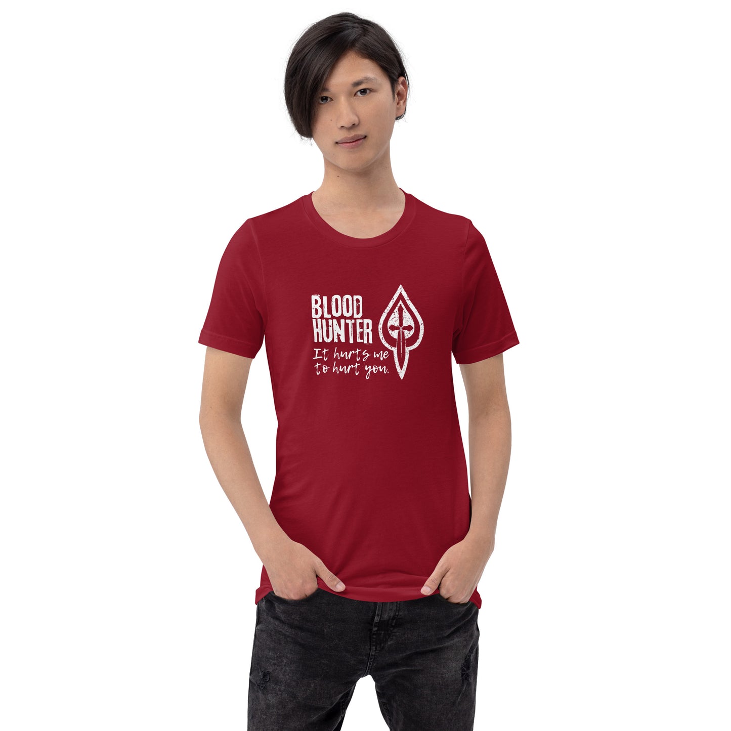 It hurts me to hurt you - Blood Hunter D&D Class Unisex t-shirt