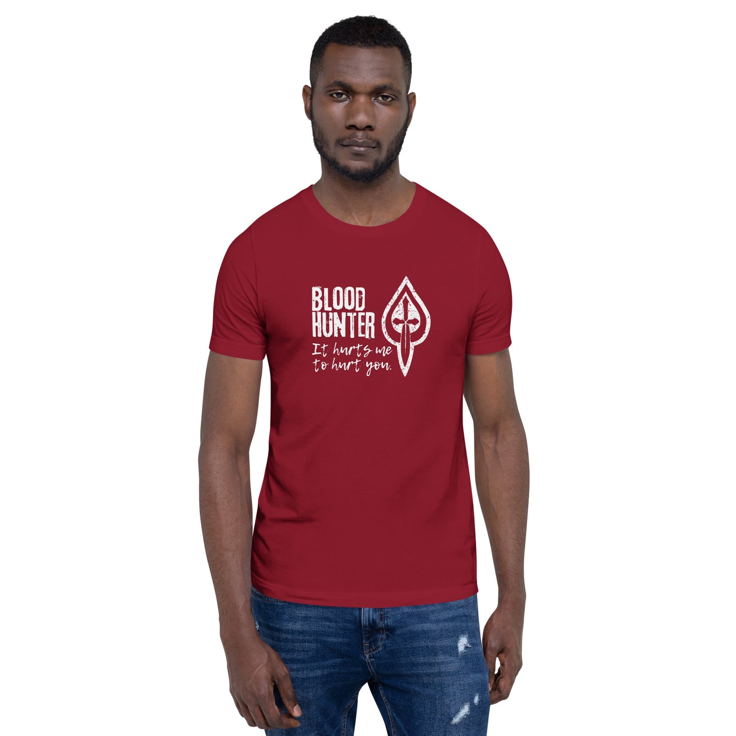 It hurts me to hurt you - Blood Hunter D&D Class Unisex t-shirt