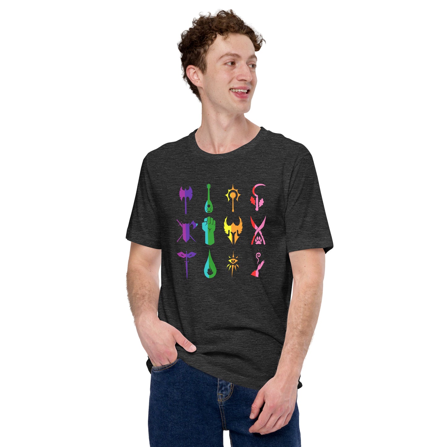 PRIDE D&D Class Shirt Unisex t-shirt