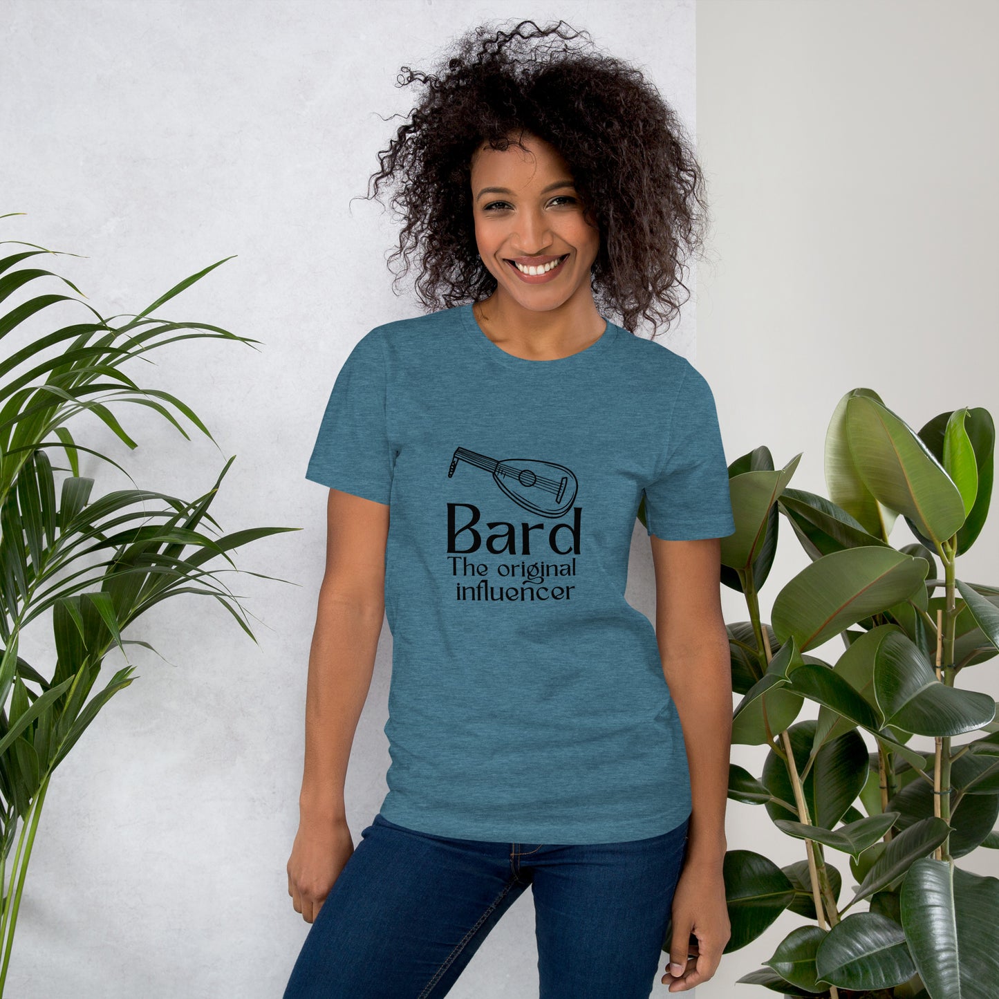 Bard - the original influencer D&D Unisex t-shirt