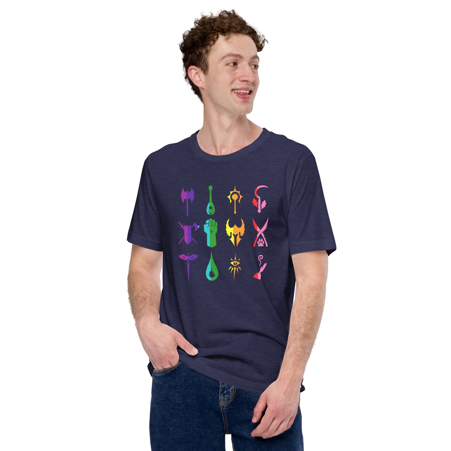 PRIDE D&D Class Shirt Unisex t-shirt