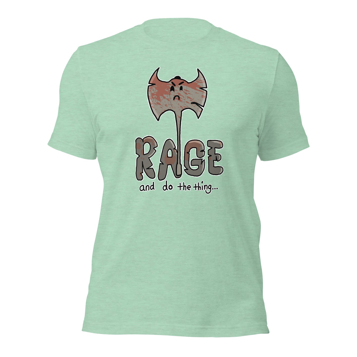 Rage and do the thing | Ten Rabid Bears Unisex t-shirt