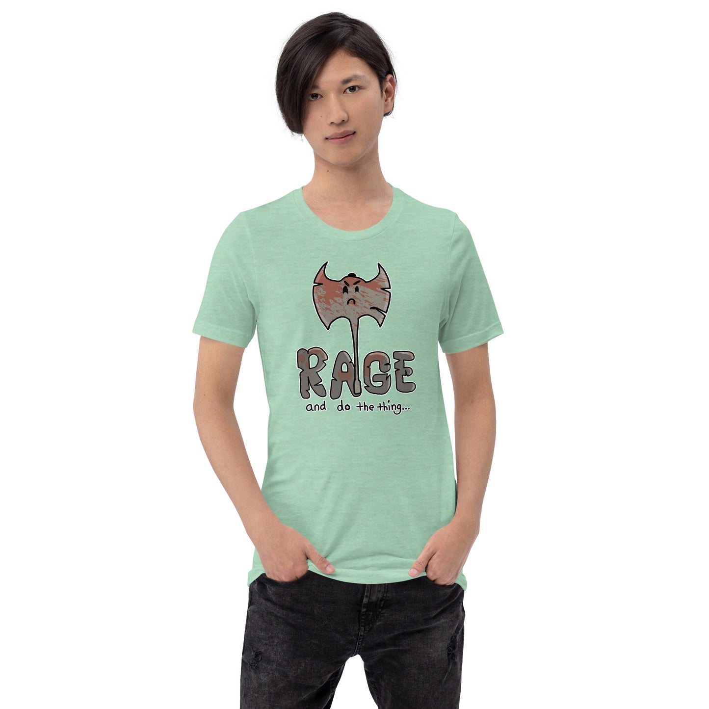 Rage and do the thing | Ten Rabid Bears Unisex t-shirt