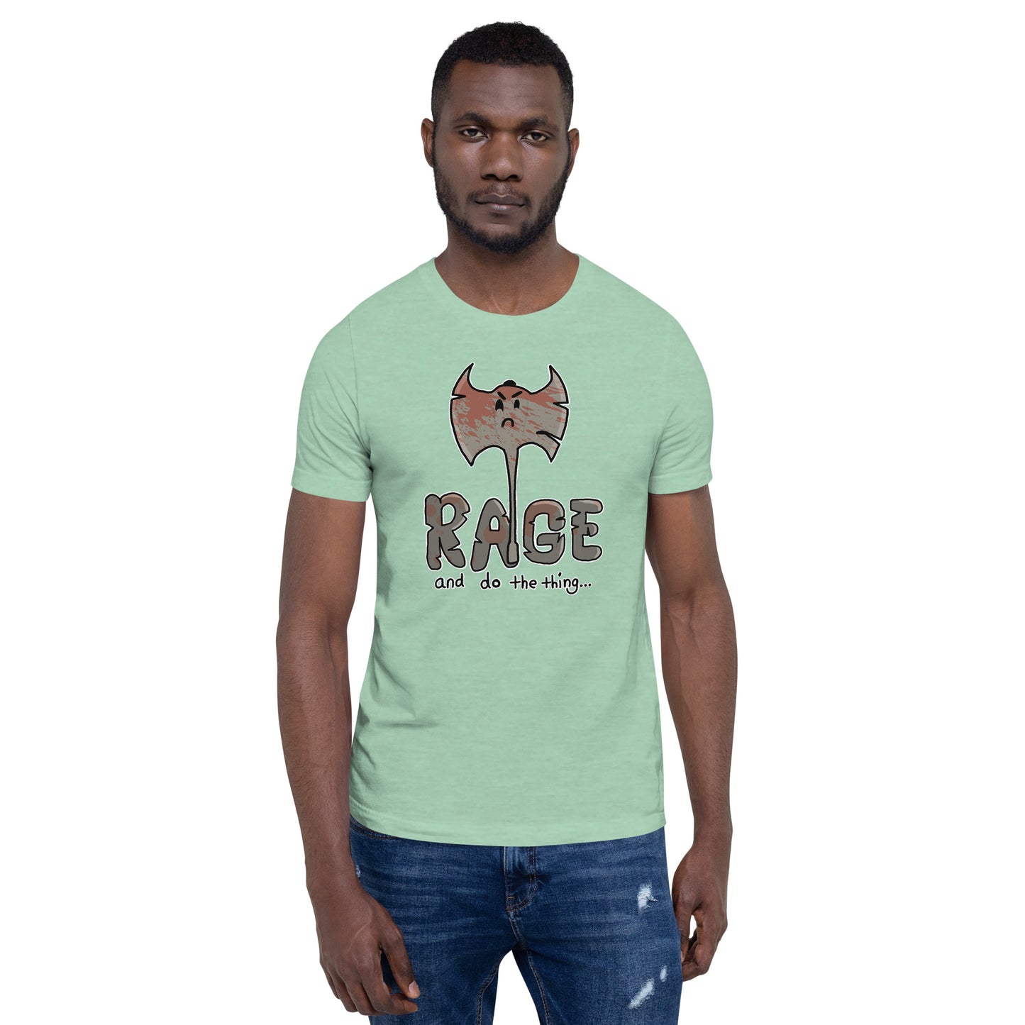 Rage and do the thing | Ten Rabid Bears Unisex t-shirt