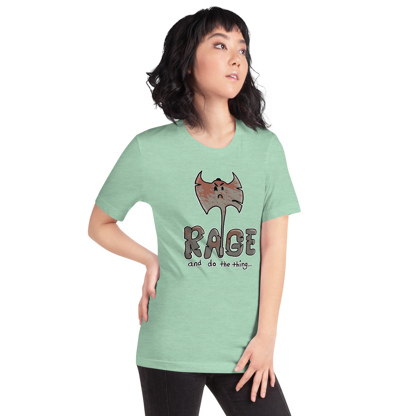 Rage and do the thing | Ten Rabid Bears Unisex t-shirt