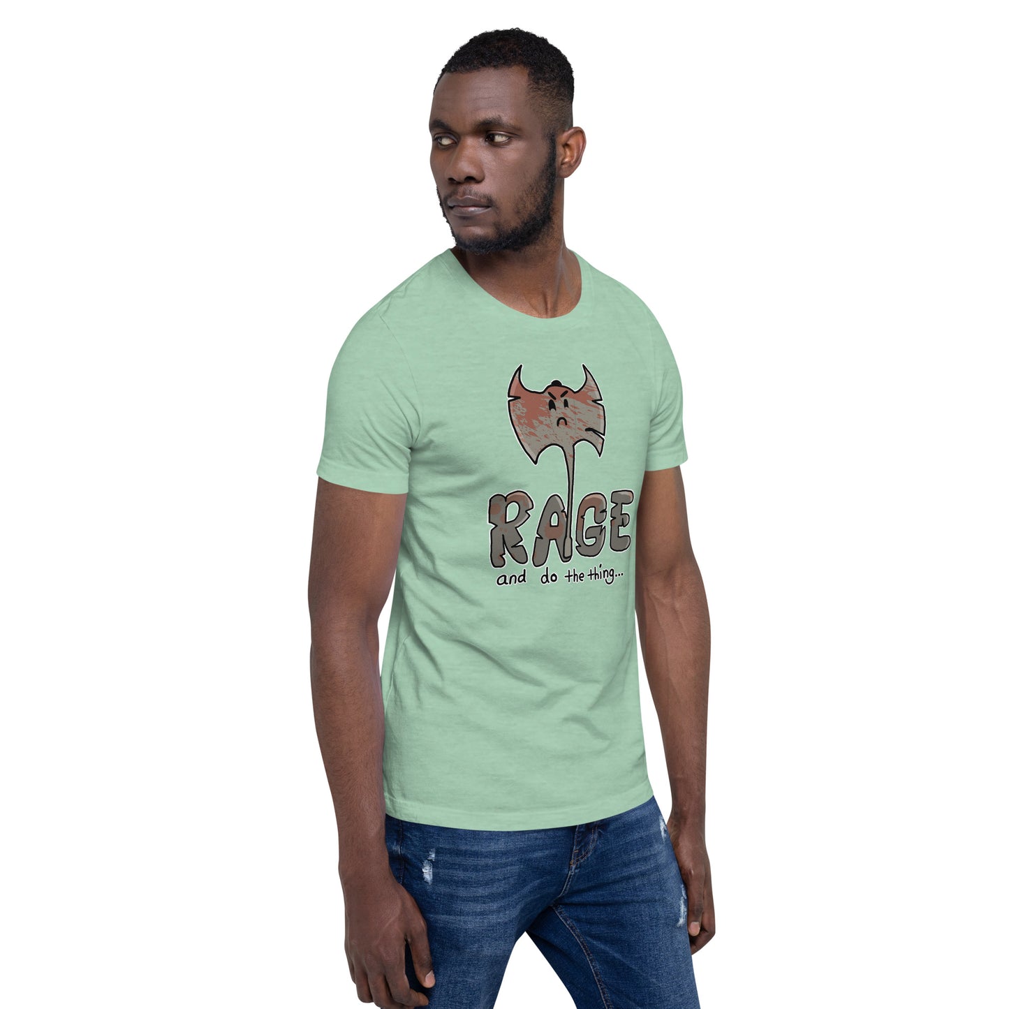 Rage and do the thing | Ten Rabid Bears Unisex t-shirt