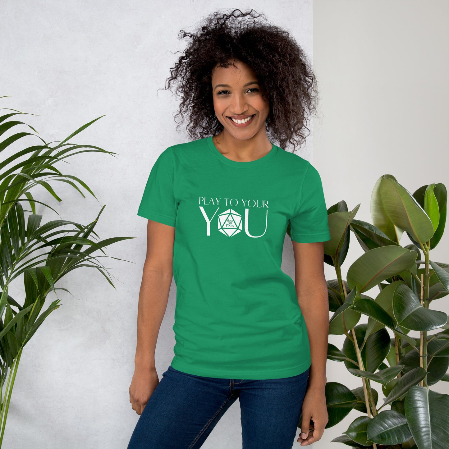 Play to Your You - Roll For Focus Unisex t-shirt