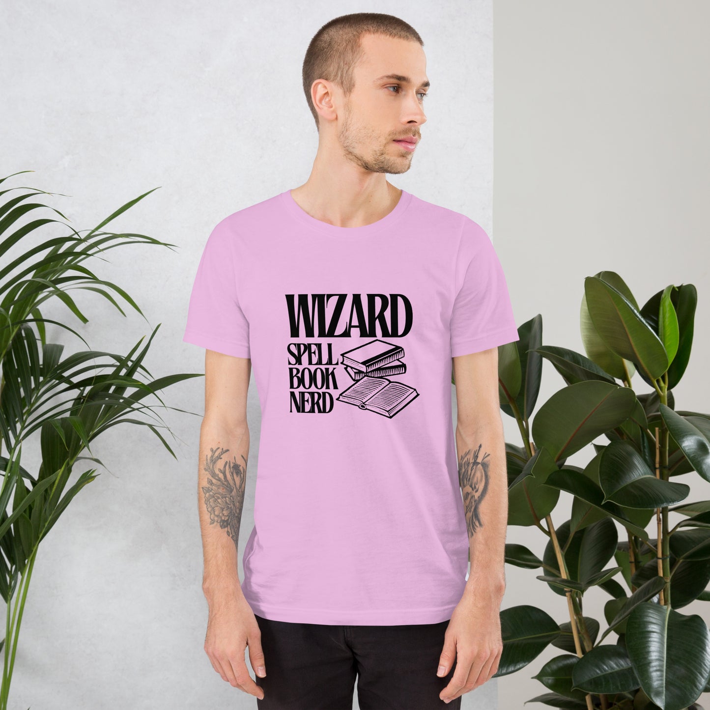 Spell book Nerd - Wizard D&D Unisex t-shirt