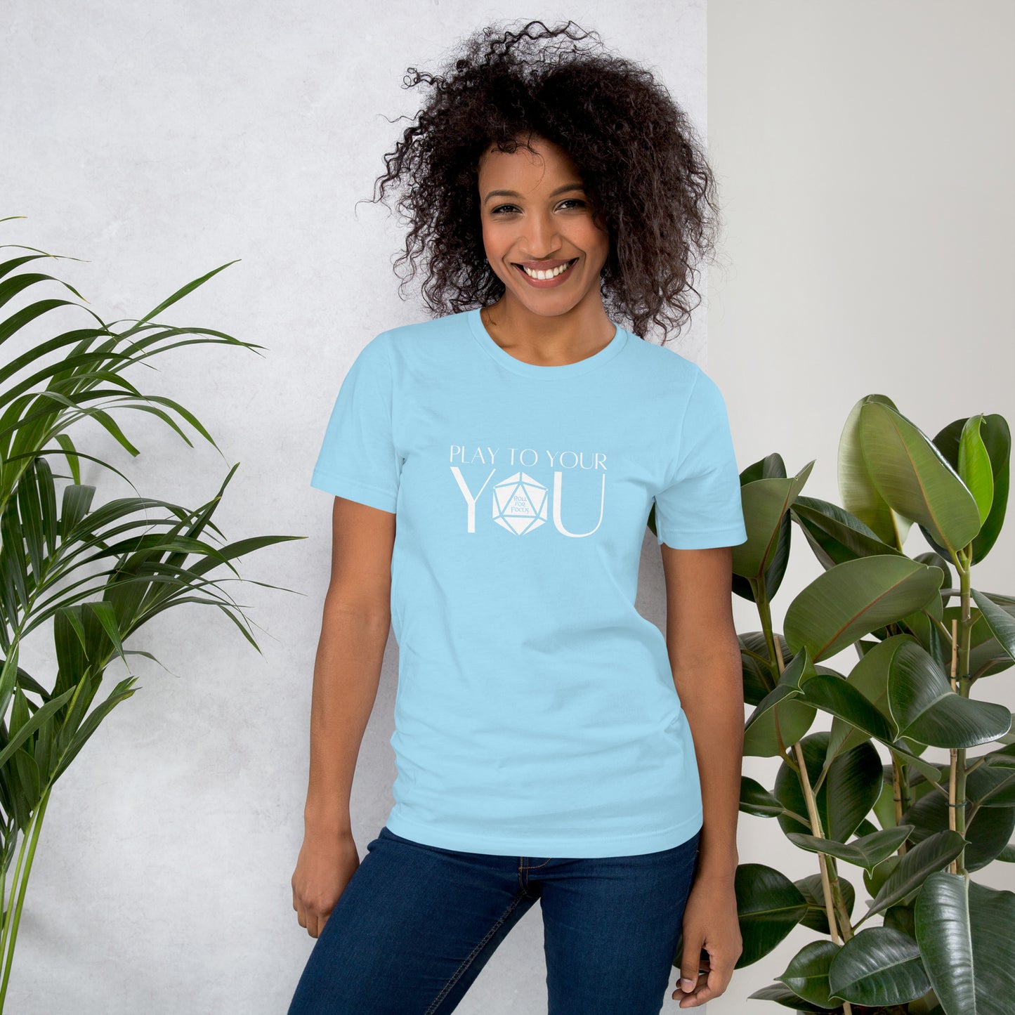 Play to Your You - Roll For Focus Unisex t-shirt