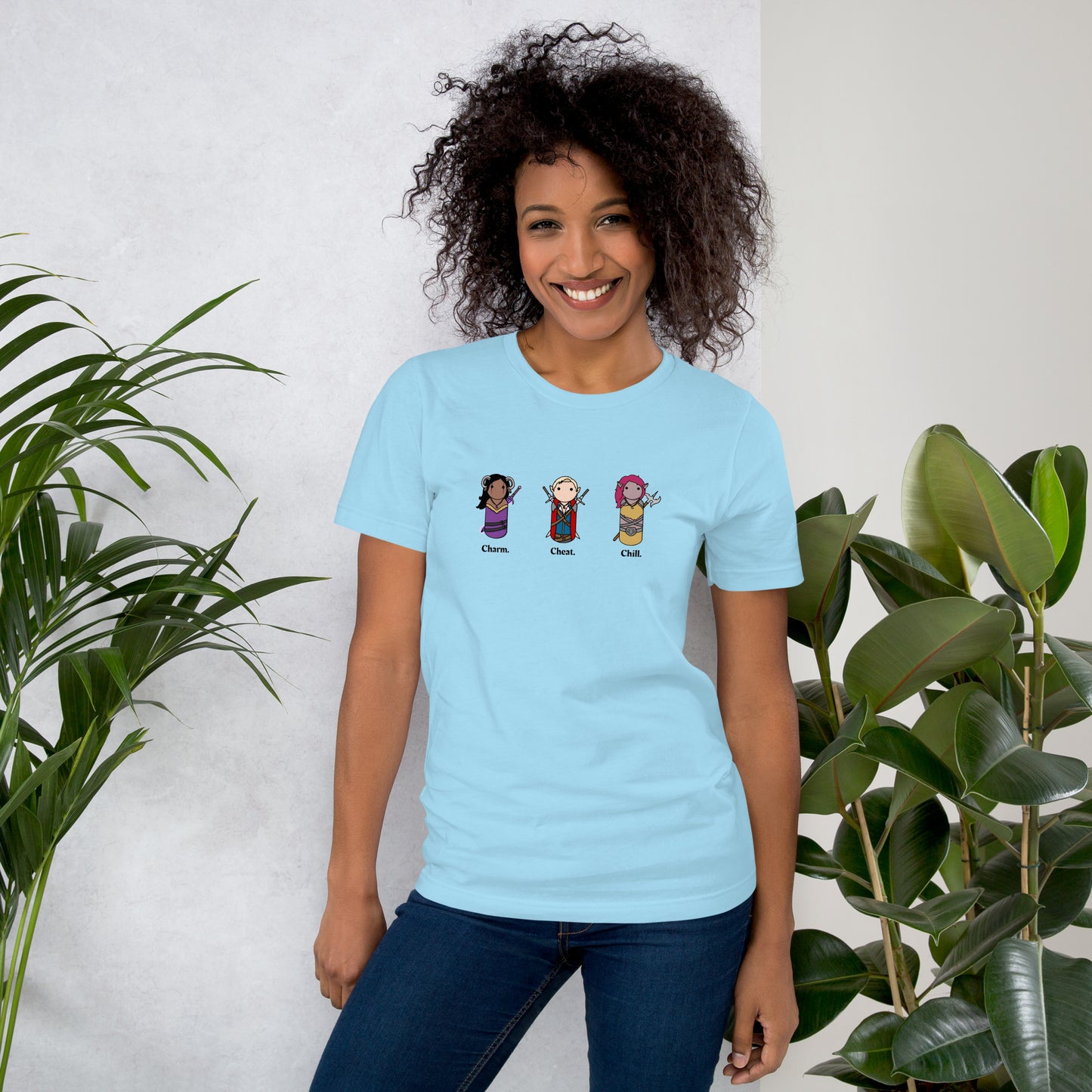 Scrambled Pegs | Grimstone Gaming Unisex t-shirt