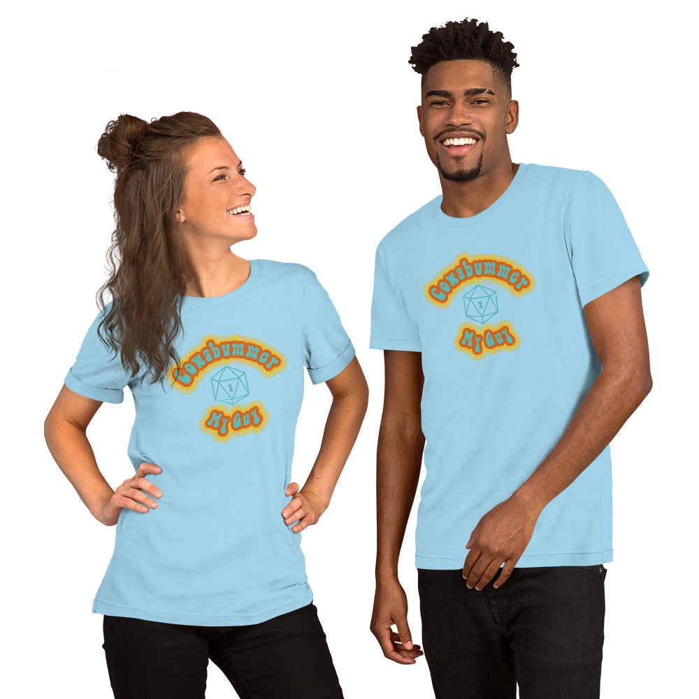 Cowabummer Dude | Roll for Focus Unisex t-shirt