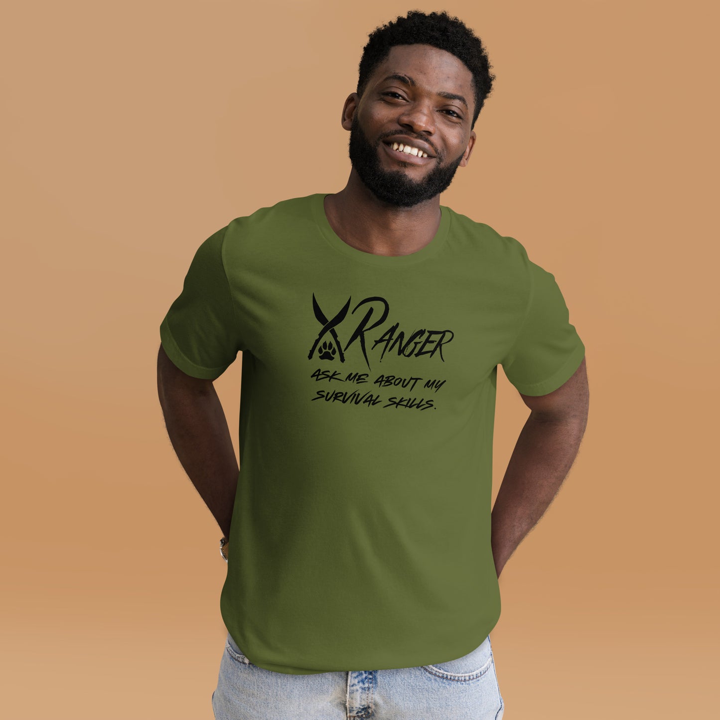 Ask me about my survival skills Ranger D&D Unisex t-shirt