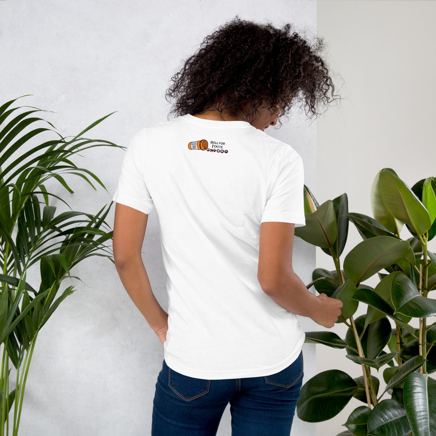 Magpie Shop | Roll For Focus Unisex t-shirt