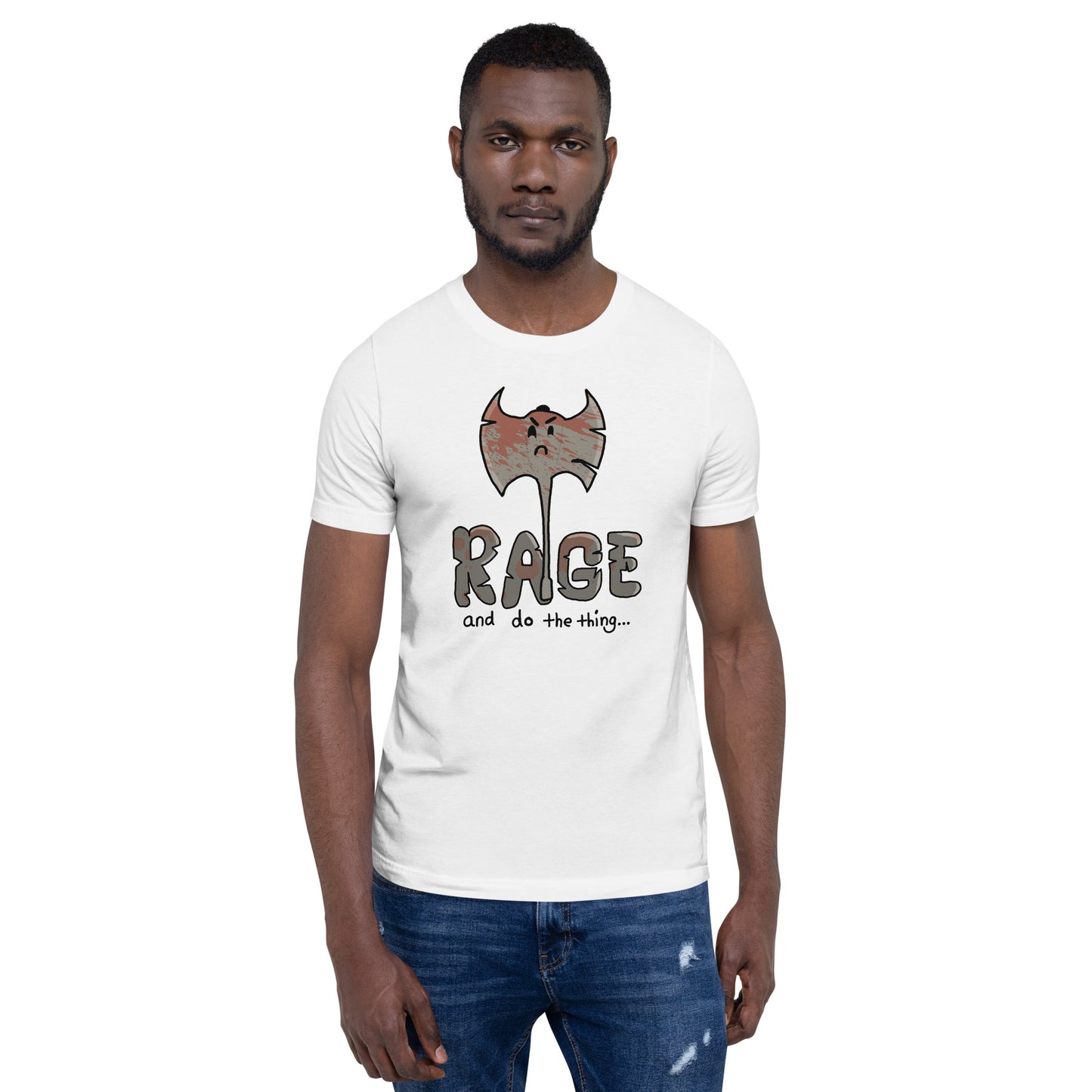 Rage and do the thing | Ten Rabid Bears Unisex t-shirt