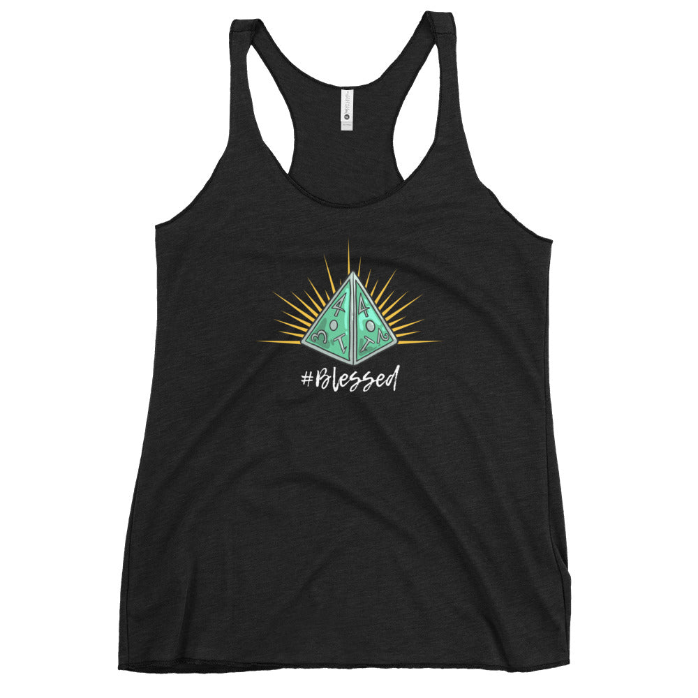 #Blessed Women's Racerback Tank